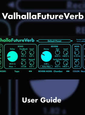 正版Valhalla Future Verb混响插件 支持正版PT M芯片的最新系统