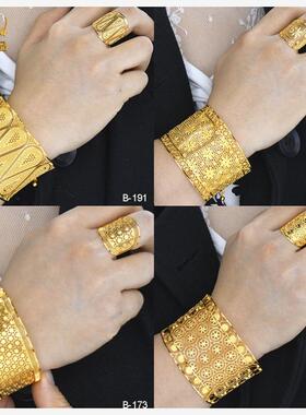 Dubai women's New Copper Bracelet Ring Middle East Indian br