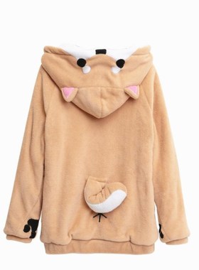 ge Muco Winter Plush Lovely Muco ! Anime Hooded Hoodie S-XXL