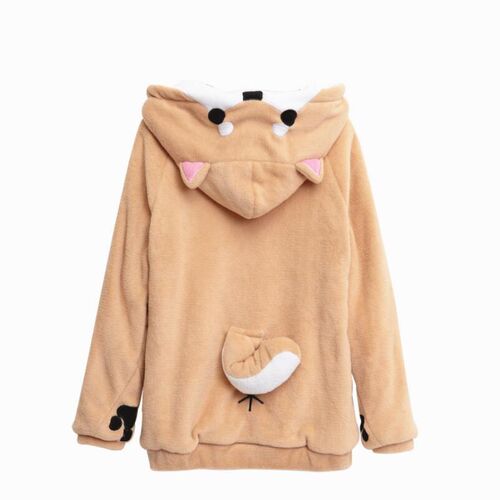 ge Muco Winter Plush Lovely Muco ! Anime Hooded Hoodie S-XXL