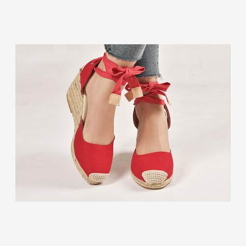 LaceUpWedgShoes欧美