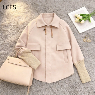 春季2026新款爆款女款春装外套流行爆款小香风短款呢子大衣女秋冬