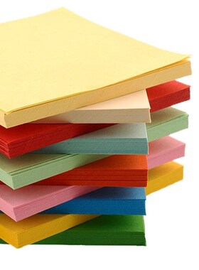200Pc Origami Square Hand Paper Double Sided Coloured Sheets