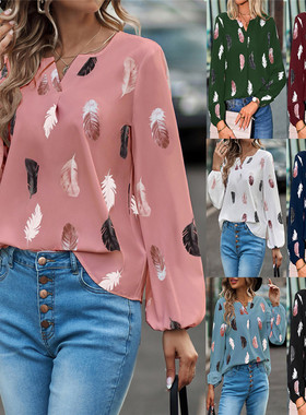 S-5XL Plus size Blouse Women Casual Top ladies Shirts Loose