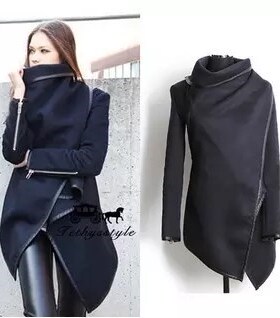 Winter wool coat trench coats women long jacket girl tops