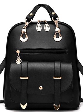 Women Men Backpacks Pu Leather backpack women School bags