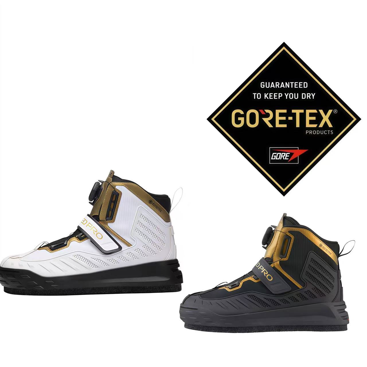 SHIMANO禧玛诺FS-140X防水透湿防滑鞋钢钉毛毡底可换底GORE-TEX