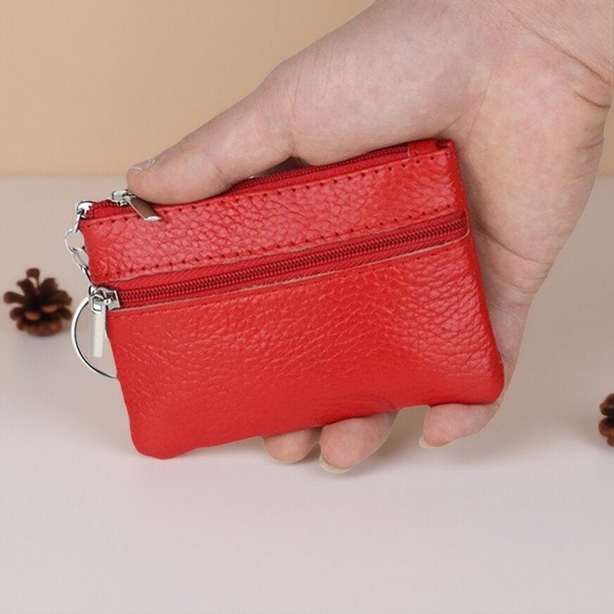 真皮迷你零钱包女简约便携小钱包卡包男超小轻薄拉链硬币袋钥匙包,箱包皮具/热销女包/男包,钱包,淘宝优惠券,粉丝福利购,淘宝优惠卷