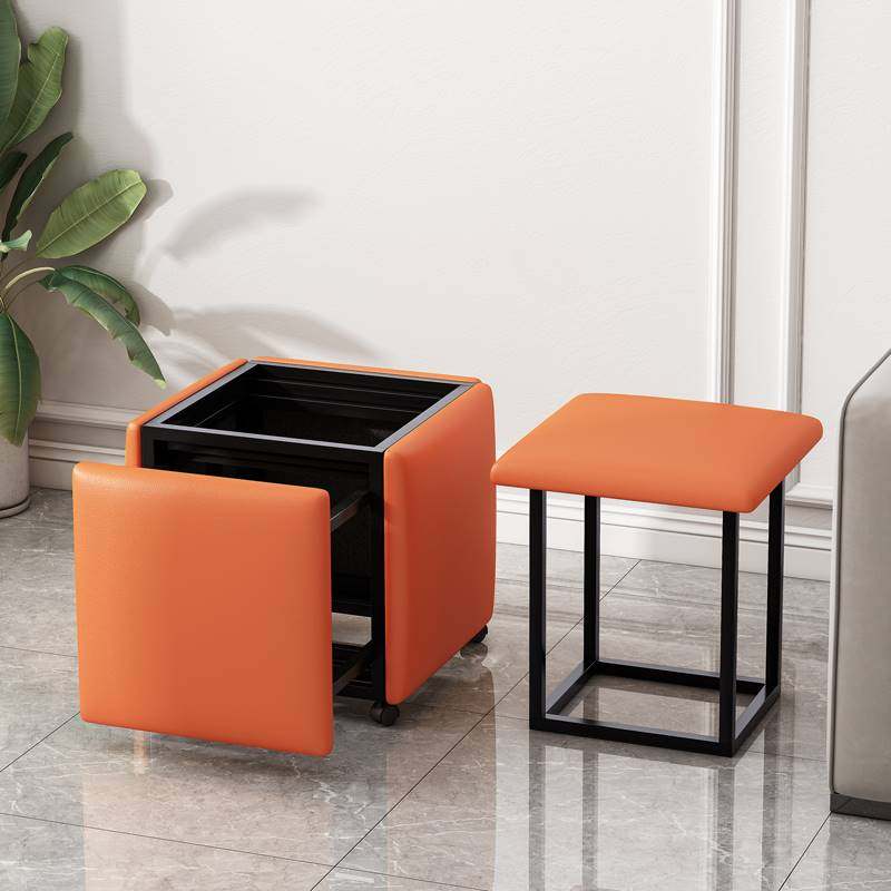 网红魔方组凳子家用可叠放沙发小矮凳客厅茶几多功能收纳板凳,家居饰品,家具贴,淘宝优惠券,粉丝福利购,淘宝优惠卷