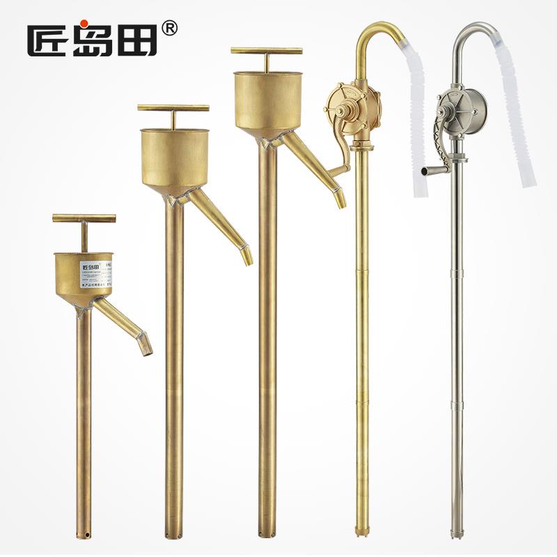 新款全铜油抽子 防爆油抽子黄铜手动提抽泵 手动抽油器手摇式包邮