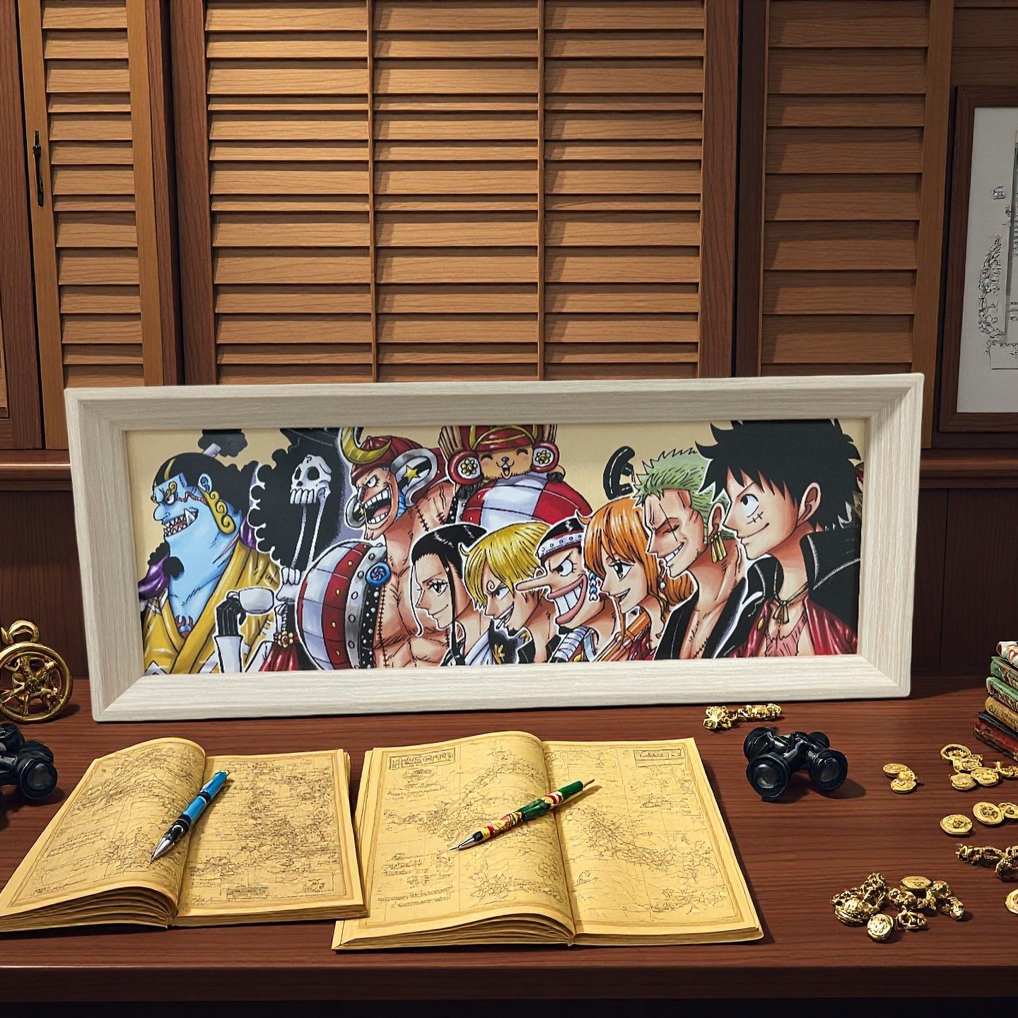 海贼王通缉令30亿路飞摆件