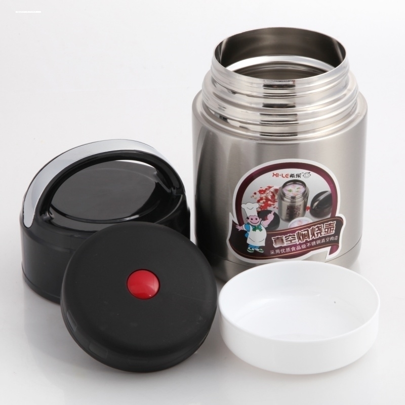 适配希乐焖烧壶盖子XM650/XM800保温不锈钢饭盒内盖开关通用杯盖