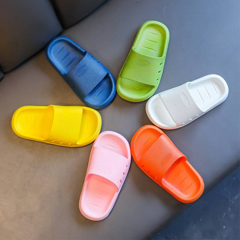 儿童拖鞋中大童凉拖卡通洗澡软底