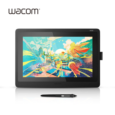 Wacom DTK1661数位屏15英寸设计师绘画大屏新帝入门级数位屏