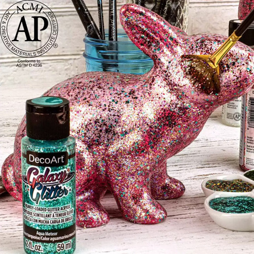美国进口DA丙烯颜料DGG系列闪烁色闪光色GLITTER布灵手工Decoart