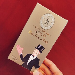 英国原装进口Town Talk泰通正品专业擦金布/金器拭亮手套擦金布