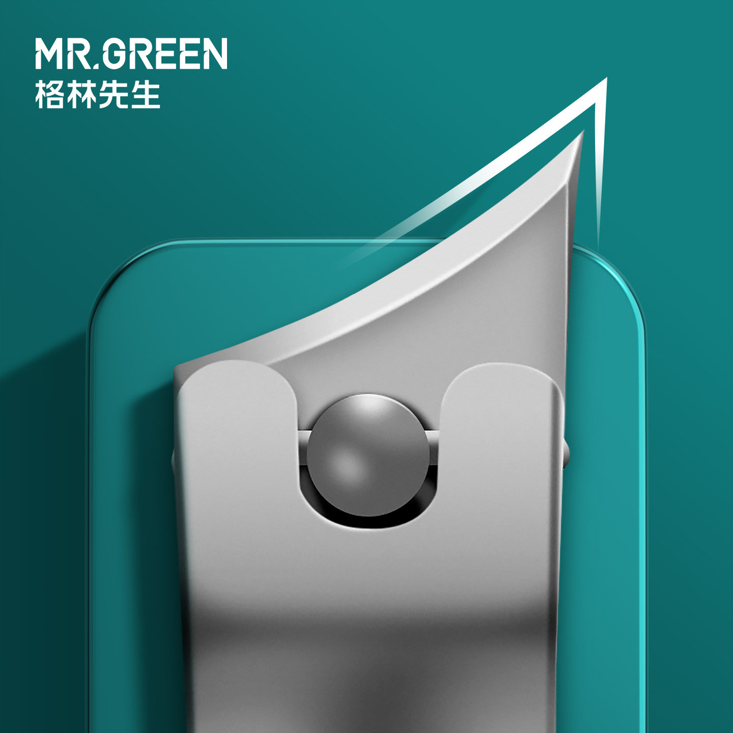 德国Mr.green指甲刀大斜口尖嘴图片