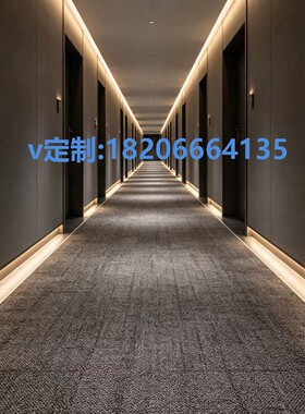 吸音隔音地毯 影音室吸音地毯 加厚 酒店办公楼走廊过道通道地毯