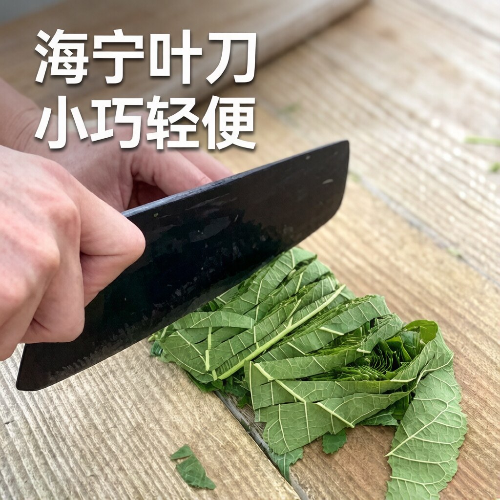 海宁叶刀切桑刀老式木柄
