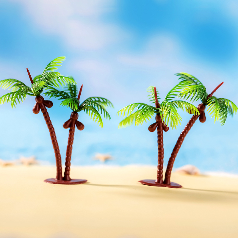 微景观仿真椰子树小摆件