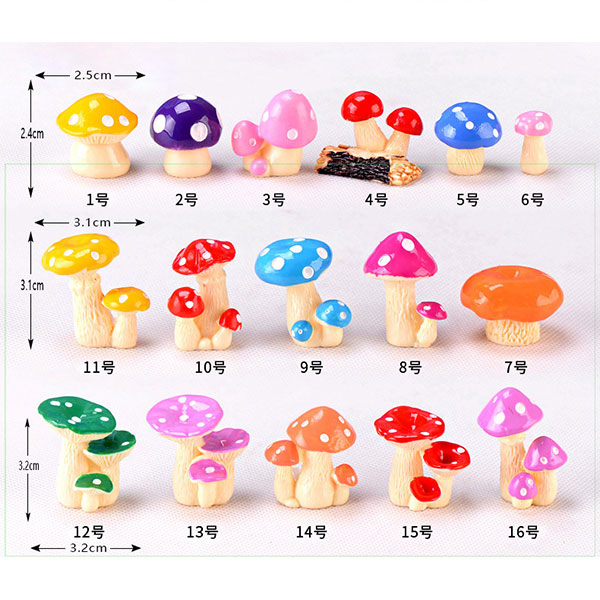 小蘑菇摆件仿真小蘑菇