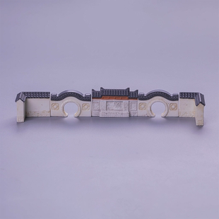 微缩仿古微派古建筑宫城墙门亭模型 DIY沙盘造景场景装饰品小摆件