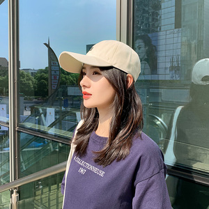 网红鸭舌帽显脸小棒球帽