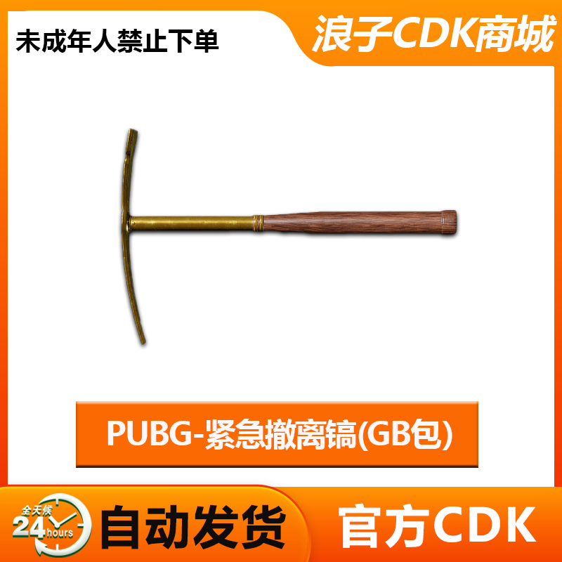 PUBG皮肤紧急撤离镐G币图片