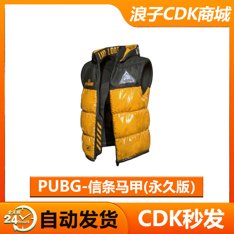PUBG绝地求生皮肤信条马甲CDK