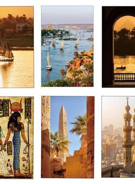 埃及明信片 旅游纪念品猫神贝斯特伴手礼文创特色节日礼品贺卡