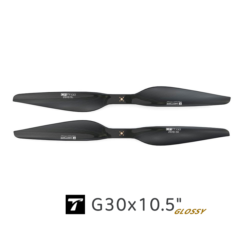 G30*10.5光面碳纤维一体桨