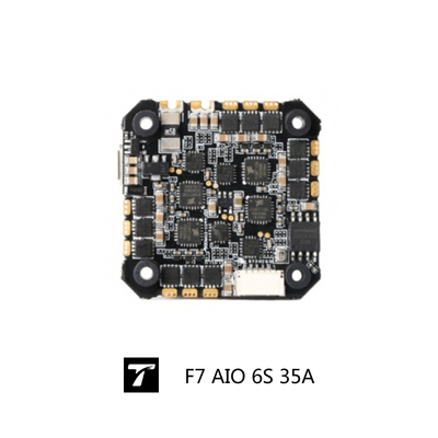 F7 AIO 6S 35A Tmotor FPV 穿越机 无人机 专用电调 电调飞控一体