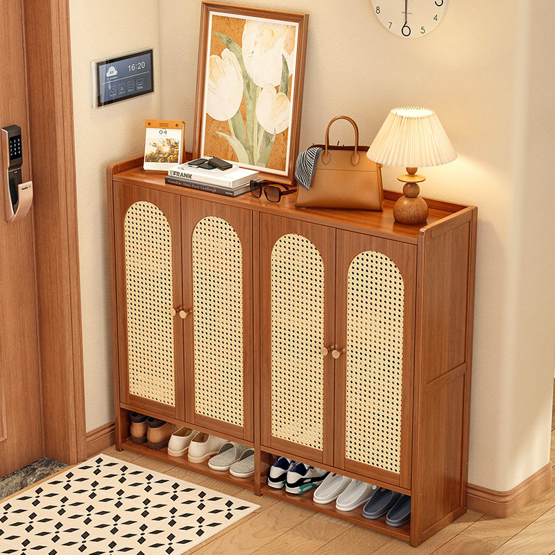 鞋架入户门多层家用美观透气收纳2025新款出租房用大容量带门鞋柜