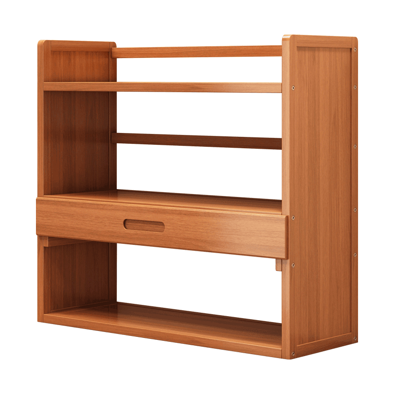 书架桌面置物架家用办公室桌上多层架子学生书桌收纳简易立式书柜