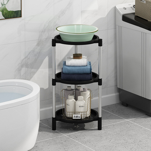 洗脸盆架子落地农村家用多层卫生间置物架浴室脸盆架洗手间收纳架