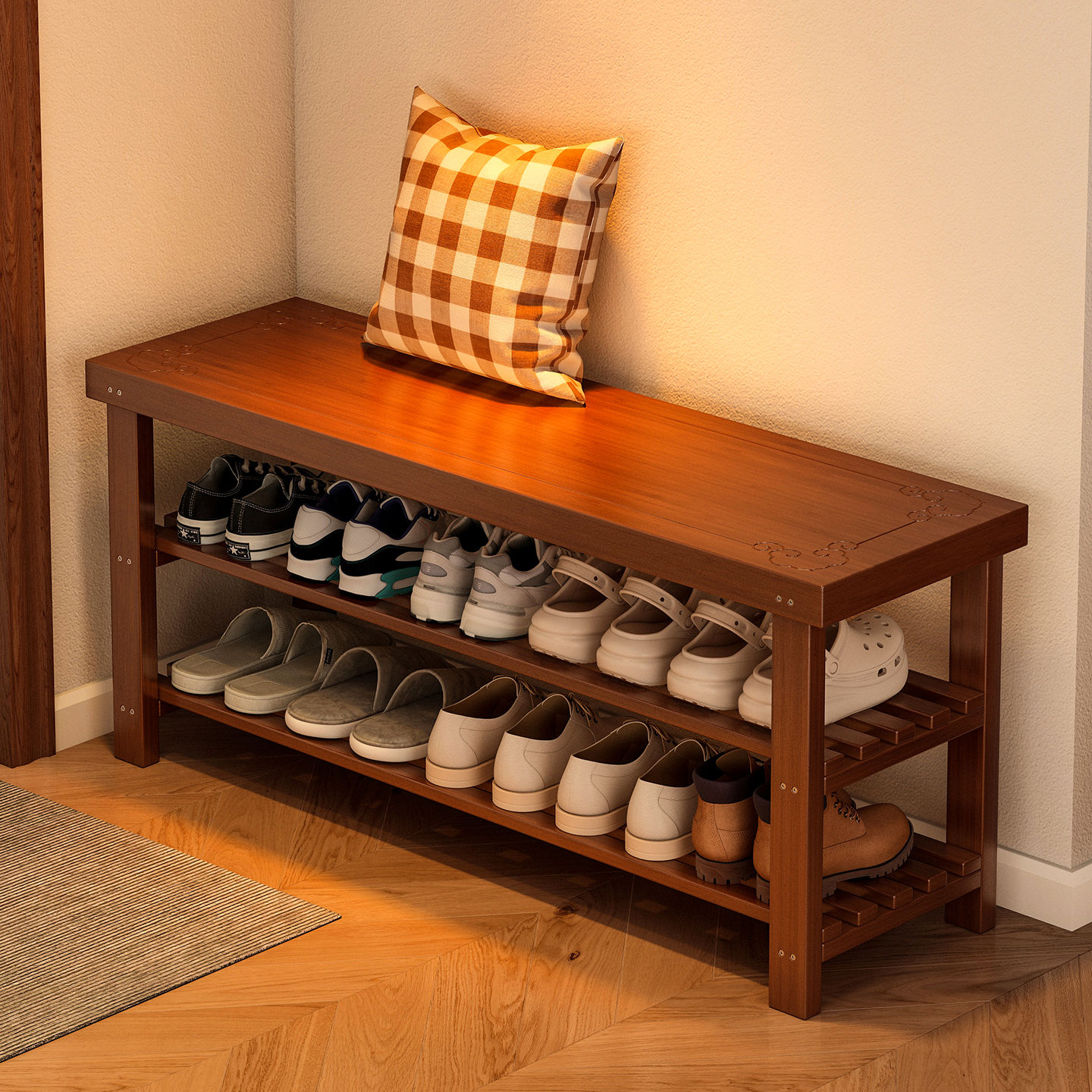 【新品秒杀】换鞋凳门口穿鞋凳子