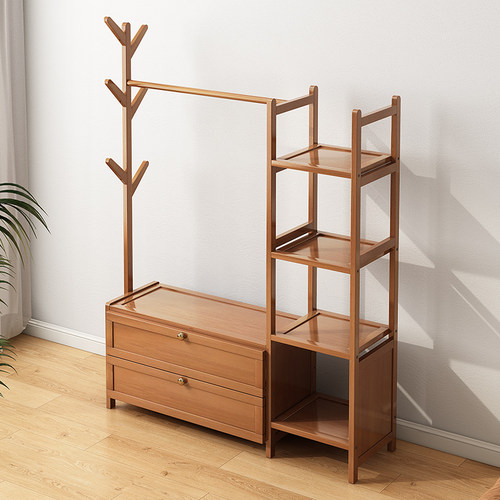 衣架落地卧室收纳衣服置物