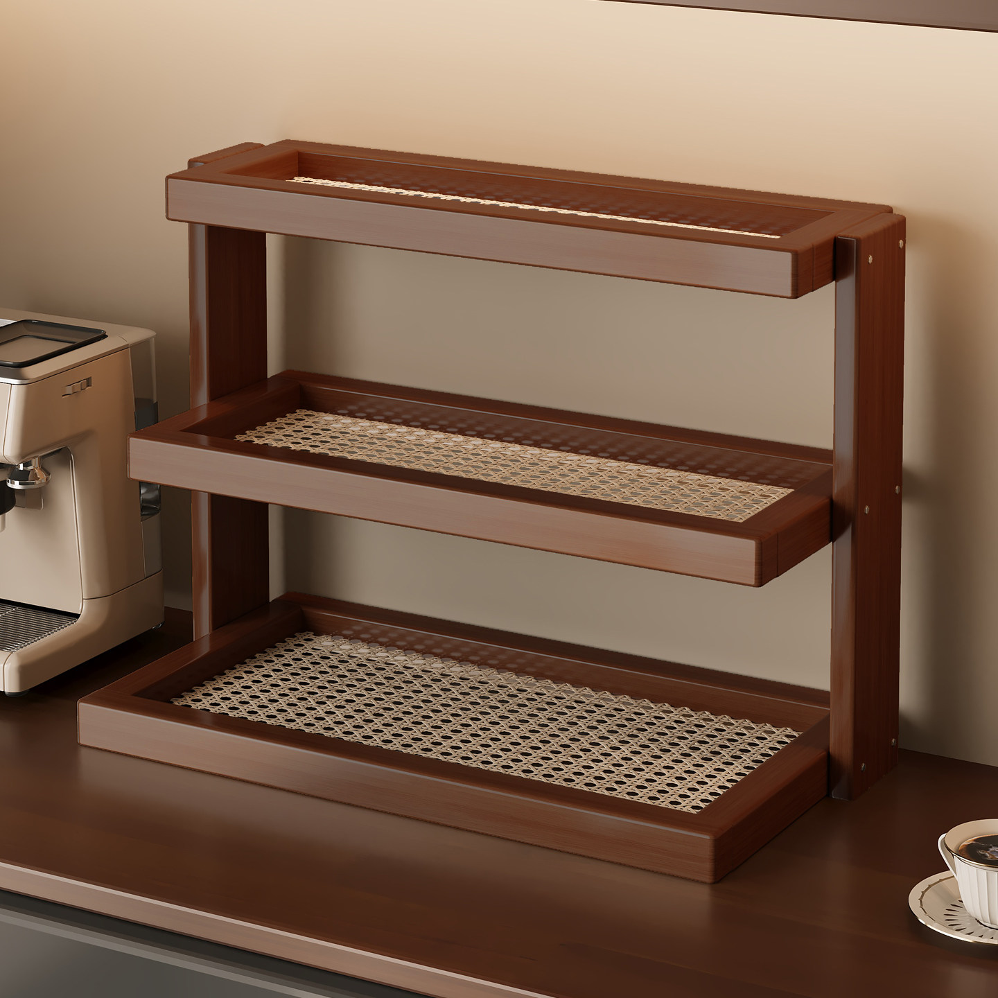 杯架置物架收纳桌面茶杯餐桌台面杯子水杯咖啡杯茶具桌上放置架子,住宅家具,搁板/置物架/家用陈列架,淘宝优惠券,粉丝福利购,淘宝优惠卷