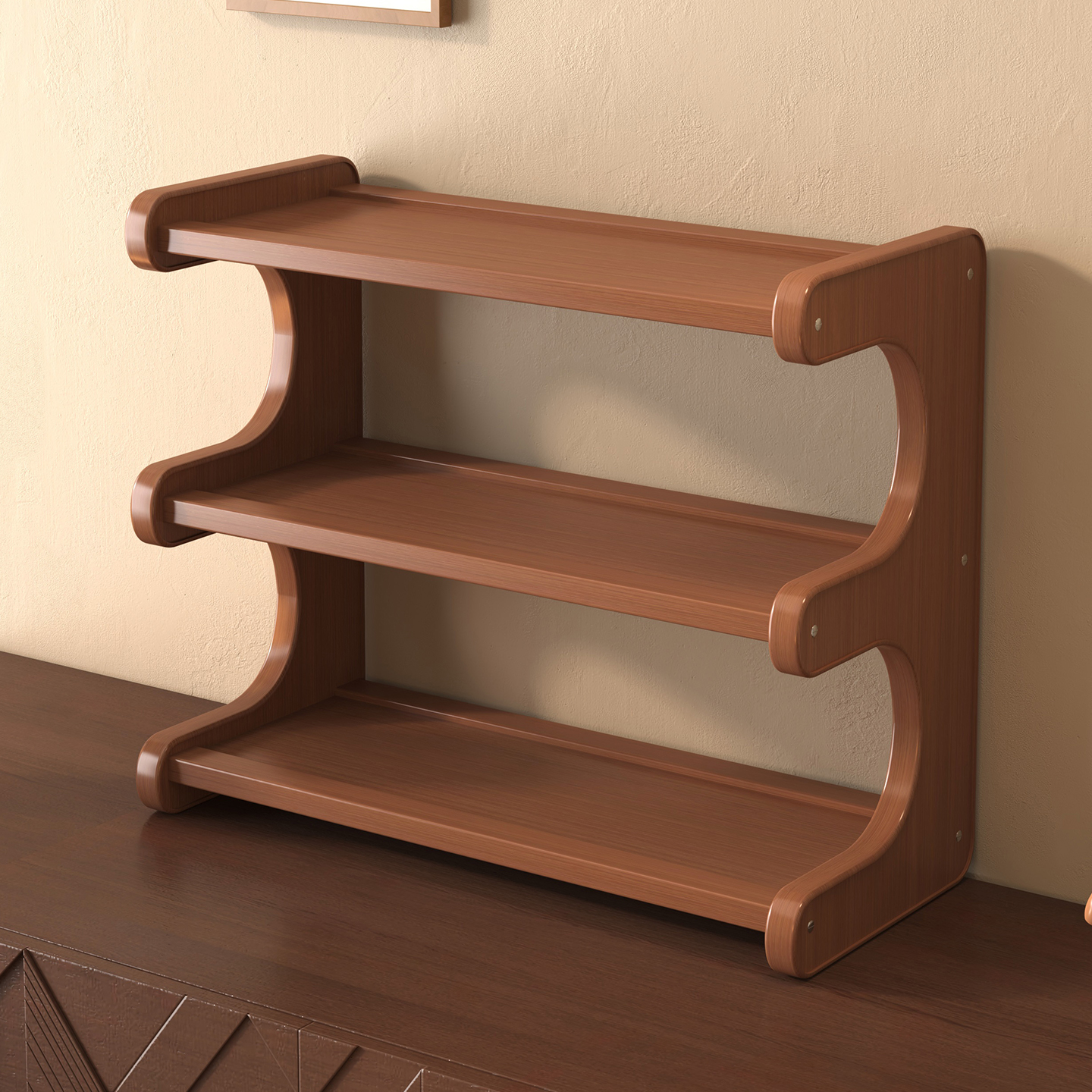 杯架置物架餐桌台面工位桌面茶杯水杯咖啡杯茶具收纳桌上放杯子