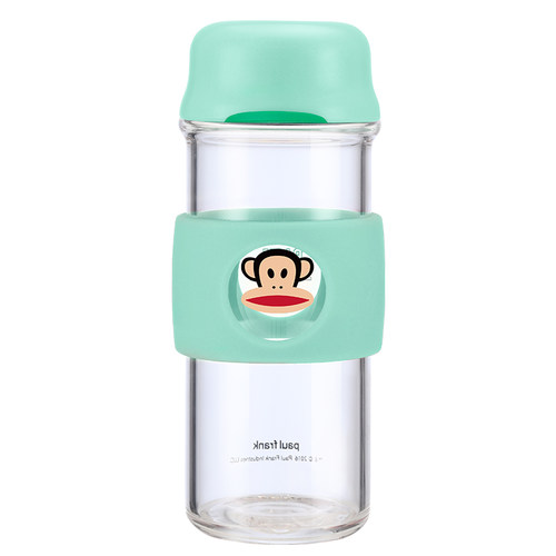 大嘴猴玻璃杯女耐热便携随手杯