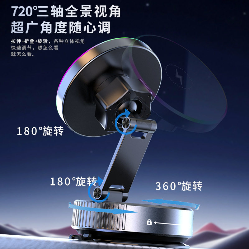 新款锌合金360度旋转折叠