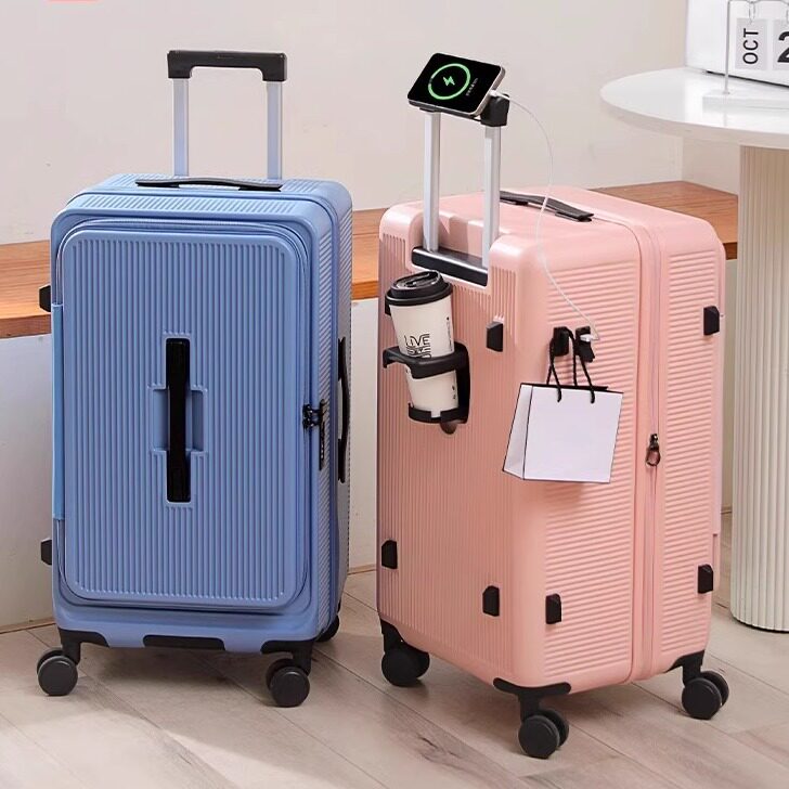 行李箱大容量36寸可扩容拉杆箱男20寸可登机旅行箱女多功能密码箱