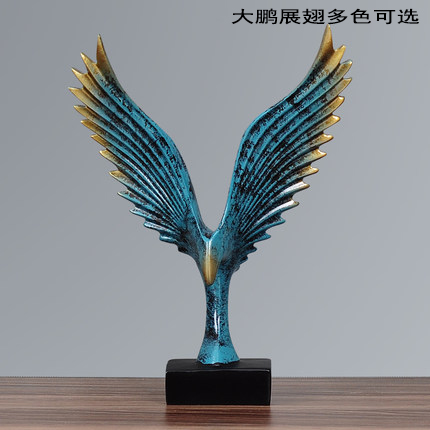 创意大鹏展翅艺术摆件
