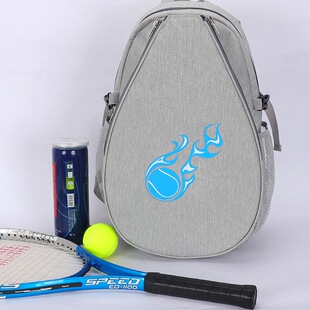新款儿童网球背包1-2支装户外羽毛球双肩包轻便学生书包运动健身