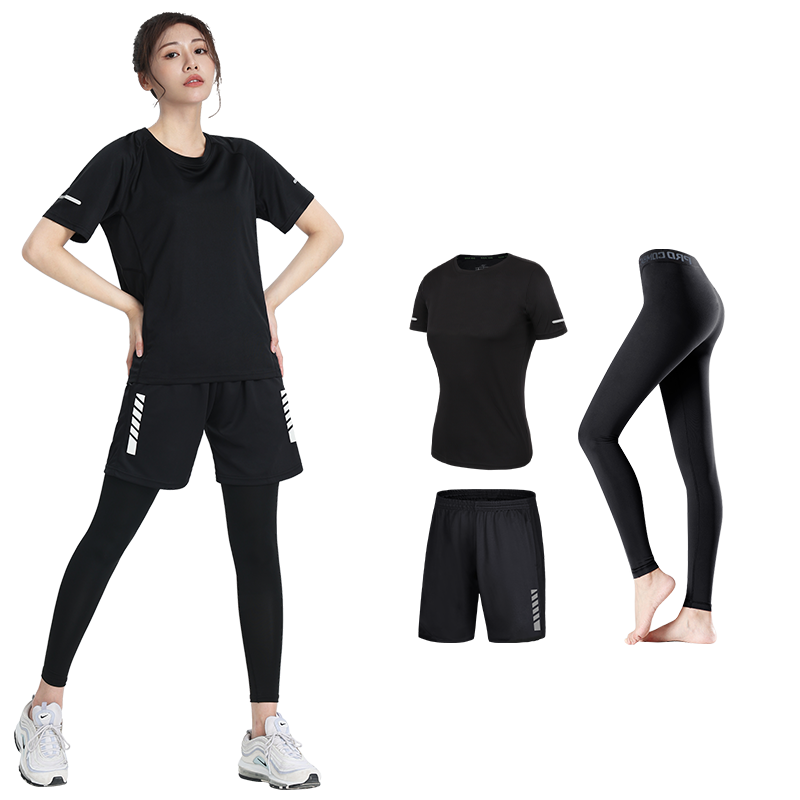 运动套装女健身服瑜伽速干衣跑步