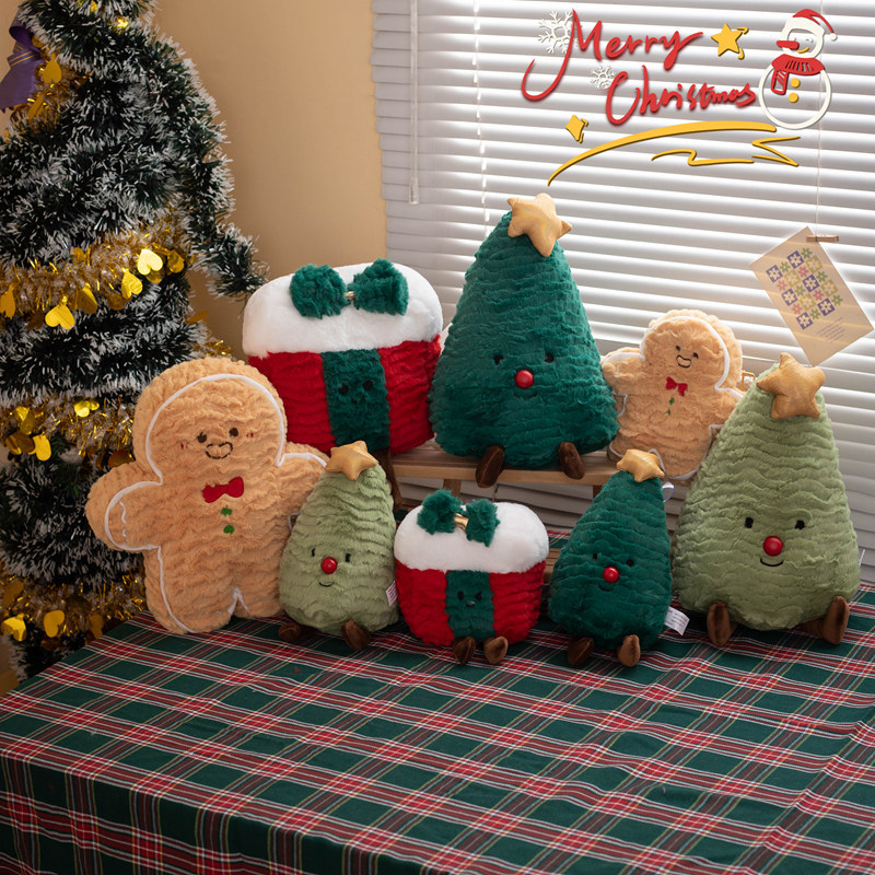 Christmas pillows plush toys children's dolls cloth gifts