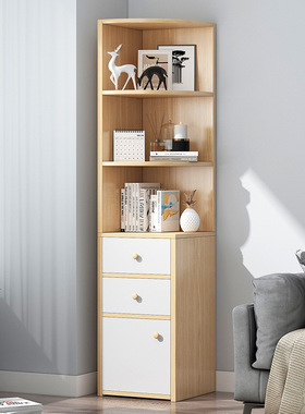 Corner cabinet side cabinet storage rack and storage cabinet