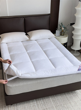 10cm Hotel soft bed mattress folding mattress topper pad 1.8