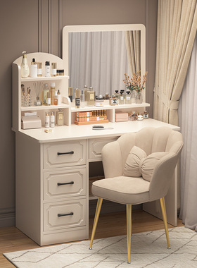 European dressing table high-end bedside makeup vanity table