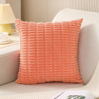 corduroy pillowcase home sofa throw pillow square cushion thumbnail 8